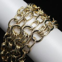 Copper fashion chain (T1890