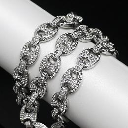 Alloy fashion chain (H21097