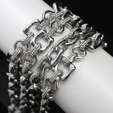 Alloy fashion chain (H21189